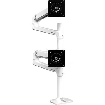 Ergotron 45-509-216 LX DUAL STACKING ARM TALL POLE BWT.