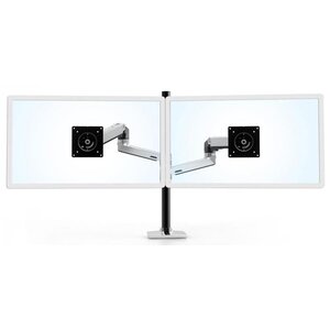 Ergotron 45-549-026 LX Dual Stacking Arm Tall Pole