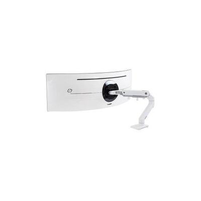 Ergotron 45-647-216 HX Desk Monitor Arm with HD Pivot White