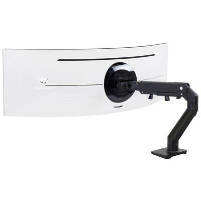 Ergotron HX Desk Monitor Arm with HD Pivot Matte Black