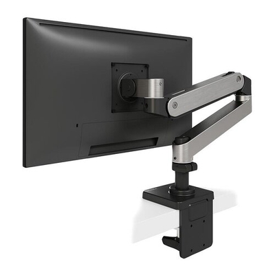 Ergotron LX Pro Single Monitor Desk Arm - Polished Aluminium