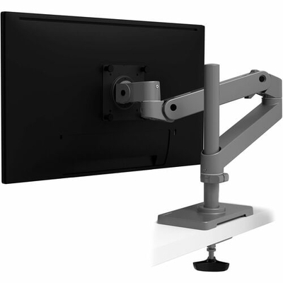 Ergotron LX Pro Tall-Pole Single Monitor Arm - Dark Grey, Grommet Mount