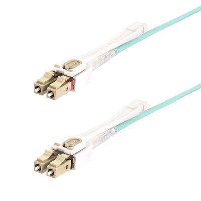 StarTech 450FBLCLC3PP 3m LC/LC OM4 Multimode Fiber Cable