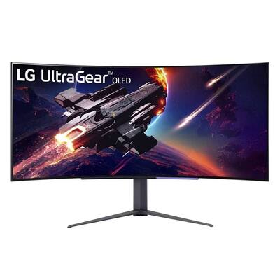 LG UltraGear 45GR75DC-B 45" 200Hz DQHD UltraWide Curved VA Gaming Monitor USB-C