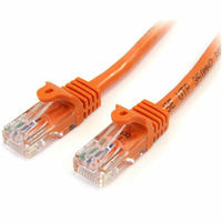 StarTech 2m Cat5e Snagless RJ45 UTP Patch Cable (M/M), Orange - 45PAT2MOR