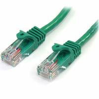 StarTech 3m Cat5e Snagless RJ45 UTP Patch Cable (M/M), Green - 45PAT3MGN