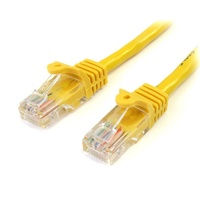 StarTech 3m Yellow Cat5e / Cat 5 Snagless Patch Cable 3 m - 45PAT3MYL