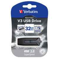 Verbatim 32GB V3 USB3.0 Grey Store'n'Go V3; Retractable