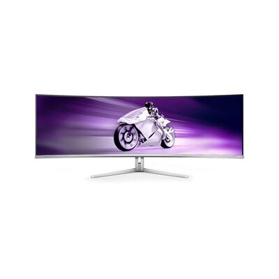 Philips 49M2C8900/75 Evnia 8000 49" QD-OLED 1440p 240 Hz Ultrawide Curved Gaming Monitor (White)
