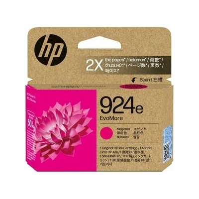 HP 4K0U8NA, 924E EVOMORE MAG ORIGINAL INK CRTG
