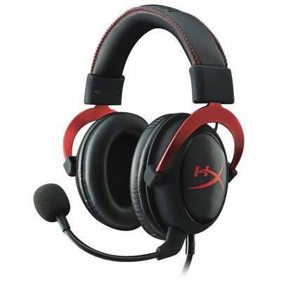 HyperX Cloud II Wired Gaming Headset - Red