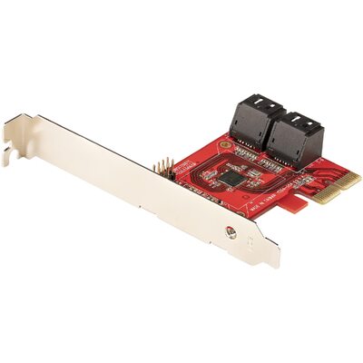 Startech 4P6G-PCIE-SATA-CARD SATA PCIe Card 4 Ports 6Gbps Non-RAID