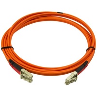 StarTech 2m Multimode 50/125 Duplex Fiber Patch Cable LC, LC - 50FIBLCLC2