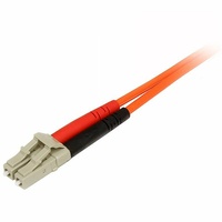 StarTech 5m Fiber Optic Cable, Multimode Duplex 50/125, LSZH, LC/SC - 50FIBLCSC5