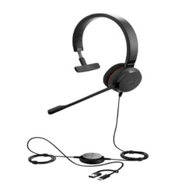Jabra Evolve 30 II UC Mono USB-C/A Wired Headset