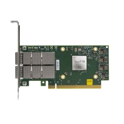 DELL 540-BCXP Mellanox® ConnectX-6 DX Dual Port 100GbE QSFP56 Network Adapter, Full Height