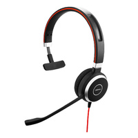 Jabra Evolve 40 MS MonoHD Audio Microsoft Lync & Skype certified Wired Headset