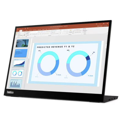 Lenovo ThinkVision M14d 63AAUAR6AU 14" 2.2K WLED IPS Anti Glare Portable Monitor 63AAUAR6AU