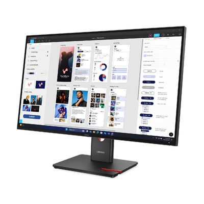 Lenovo ThinkVision 64B0GAR1AU T32H-30 31.5" 60Hz UHD IPS Monitor 