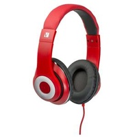 Verbatim Over-Ear Classic  Audio Headphones - RED