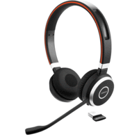 Jabra Evolve 65 MS Wireless StereoHD Audio Headset - Microsoft Skype for business