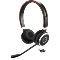 Jabra Evolve 65 UC Wireless StereoHD Audio Headset - 6599‐829‐409