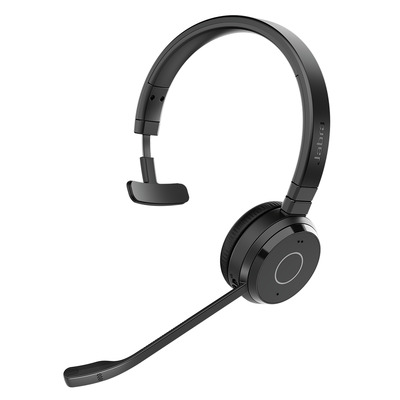 Jabra Evolve 65 TE UC Mono Wireless Bluetooth Headset - 6693-839-409