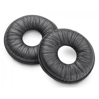 Poly 2x Spare Leatherette Ear Cushions for SupraPlus