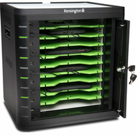 Kensington Universal Tablet Charge & Sync Cabinet - Black