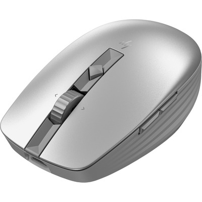 HP 710 Rechargeable Silent Silver Bluetooth Mouse