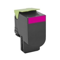 Lexmark 708XME MAGENTA EXTRA HIGH YIELD CORPORATE TONER CARTRIDGE, 4K, CS510
