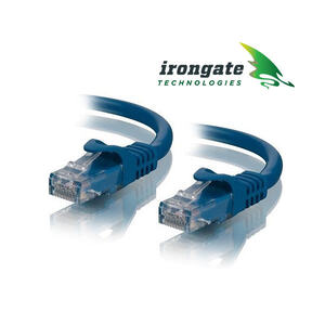 Irongate Blue CAT6 Network 1m