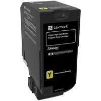 Lexmark CS725 YELLOW HIGH YIELD RETURN PROGRAM TONER CARTRIDGE 12K