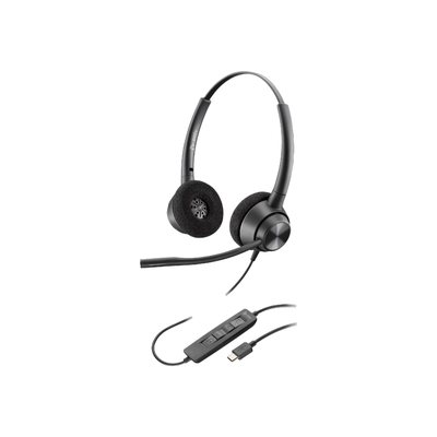 Poly UC EncorePro EP320 Stereo Corded Headset | USB-A