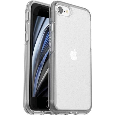 OtterBox Apple iPhone SE (3rd & 2nd Gen) and iPhone 8/7 Symmetry Series Clear Case - Stardust (Clear Glitter) (77-56720)