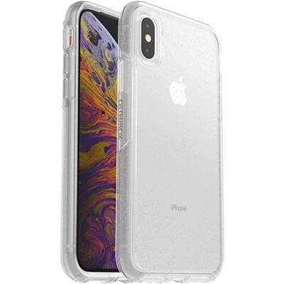 OtterBox Apple iPhone X / iPhone Xs Symmetry Series Clear Case - Stardust (Clear Glitter) (77-59584)