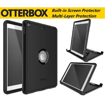 OtterBox Apple iPad (10.2') (7th, 8th & 9th Gen) Defender Series Case - Black (77-62032)