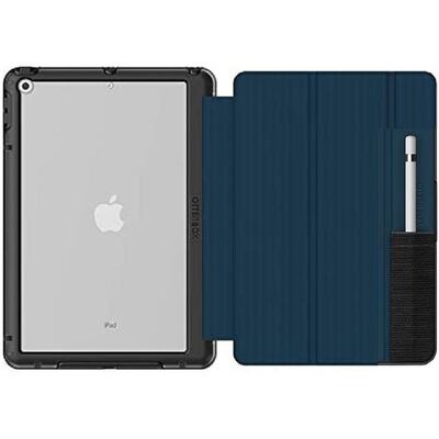 OtterBox Apple iPad (10.2') (7th, 8th & 9th Gen) Symmetry Series Folio Case - Coastal Evening (Clear/ Blue) (77-62046)