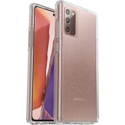OtterBox Samsung Galaxy Note20 5G (6.7') Symmetry Series Clear Case - Stardust (Clear Glitter) (77-65264)