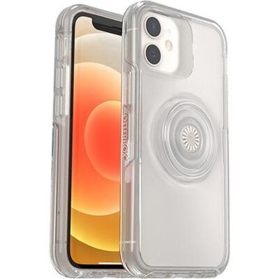 OtterBox Apple iPhone 12 Mini Otter + Pop Symmetry Series Clear Case - Clear Pop (77-65760)