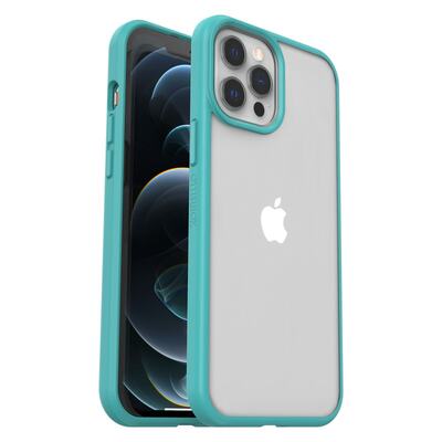 OtterBox Apple iPhone 12 Pro Max React Series Case - Sea Spray (Clear/Blue) (77-80164)