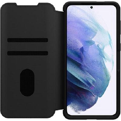 OtterBox Samsung Galaxy S21+ 5G (6.7') Strada Series Case - Black (77-81238)