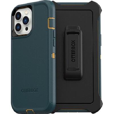 OtterBox Apple iPhone 13 Pro Max / iPhone 12 Pro Max Defender Series Case - Hunter Green (77-83433)