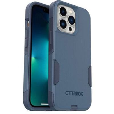 OtterBox Apple iPhone 13 Pro Commuter Series Antimicrobial Case - Rock Skip Way (Blue) (77-83440)