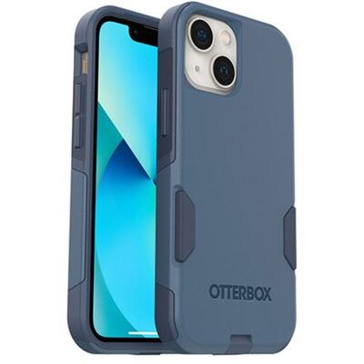 OtterBox Apple iPhone 13 Mini/ iPhone 12 Mini Commuter Series Antimicrobial Case -Rock Skip Way (Blue) (77-83448)