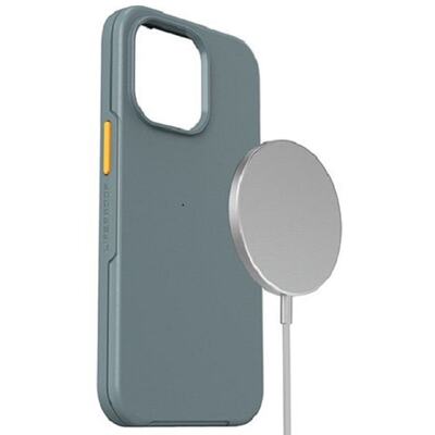 LifeProof SEE Case with Magsafe for Apple iPhone 13 Pro - Anchors Away (Teal Grey/Orange) (77-83699)