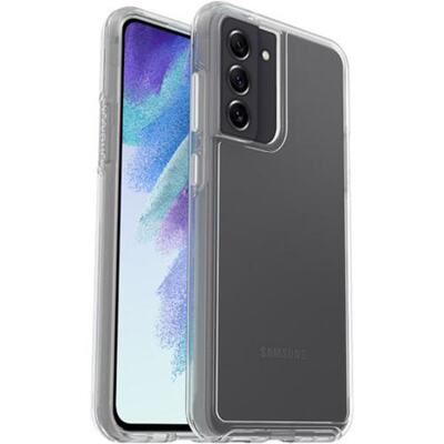 OtterBox Samsung Galaxy S21 FE 5G (6.4') Symmetry Series Clear Antimicrobial Case - Clear (77-83945)