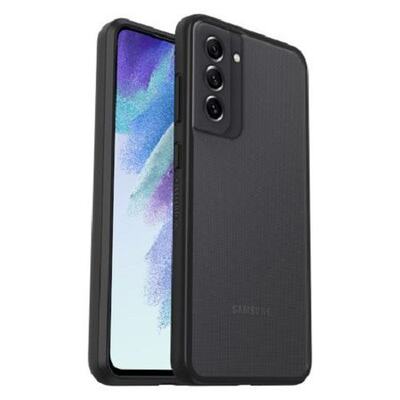 OtterBox Samsung Galaxy S21 FE 5G (6.4') React Series Case - Black Crystal (Clear/Black) (77-83981)