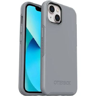 OtterBox Apple iPhone 13 Symmetry Series Antimicrobial Case - Resilience Grey (77-85345)