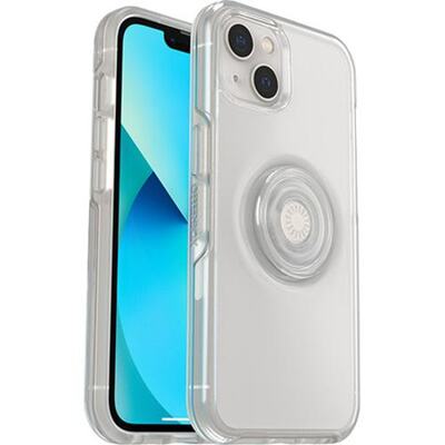 OtterBox Apple iPhone 13 Otter + Pop Symmetry Series Clear Case - Clear Pop (77-85394)